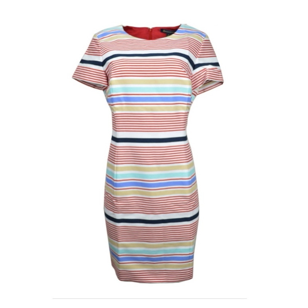 Brooks Brothers Striped Shift Dress